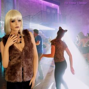 Faux fur Vest
